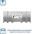 thumbnail image 2 of Seville Classics UltraHD 12-Piece Steel Garage Cabinet Storage Set with Rolling Workbench, 18 Feet Wide, 2 of 18