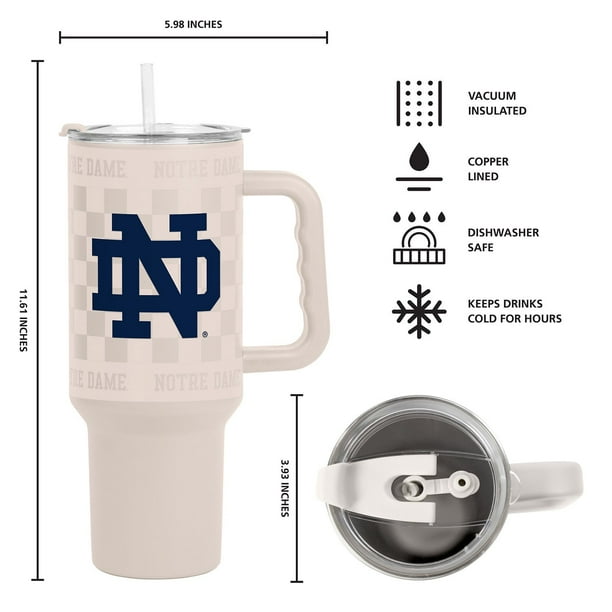 Notre Dame Fighting Irish Sculpted Coffee Mug - 15 Oz Ceramic Team Logo Mug