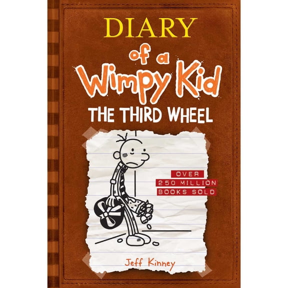 Diary of a Wimpy Kid: The Third Wheel - Book 7 of 19, Hardcover