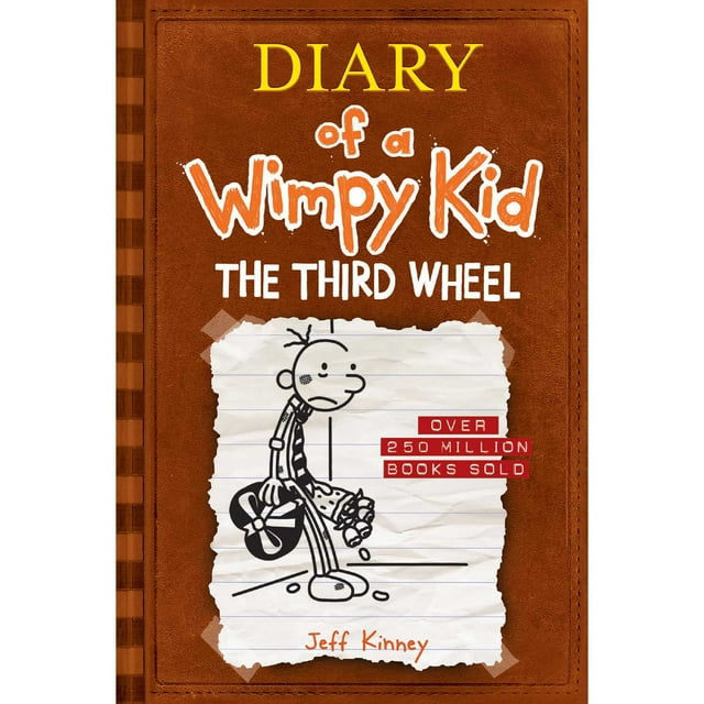 Diary of a Wimpy Kid: The Third Wheel - Book 7 of 19, Hardcover