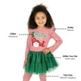 thumbnail image 4 of Counting Daisies Toddler Girls Holiday Tutu Set, 4 of 9