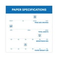 thumbnail image 3 of Hammermill - Laser Print Paper, 24lb, 98 Bright, 8-1/2 x 14" - 1 Ream, 3 of 8