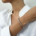 thumbnail image 7 of Italian Twisted Bangle in Sterling Silver, 7 of 8
