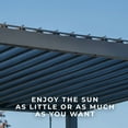 thumbnail image 4 of Backyard Discovery Louvered Pergola, Choose Size, 4 of 11