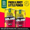 thumbnail image 4 of Simply Spiked Bolder Strawberry Hard Lemonade, 7.5 fl. oz. can, 12 pk., 4 of 5