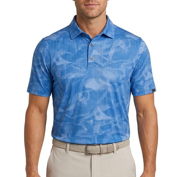 Greg Norman Men's Performance Golf Polo