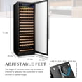 thumbnail image 14 of Lanbo 24 Inch 165 Bottle Single Zone Wine Cooler Fridge, 14 of 16