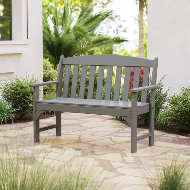 POLYWOOD Gulf Shores 48” Outdoor Bench
