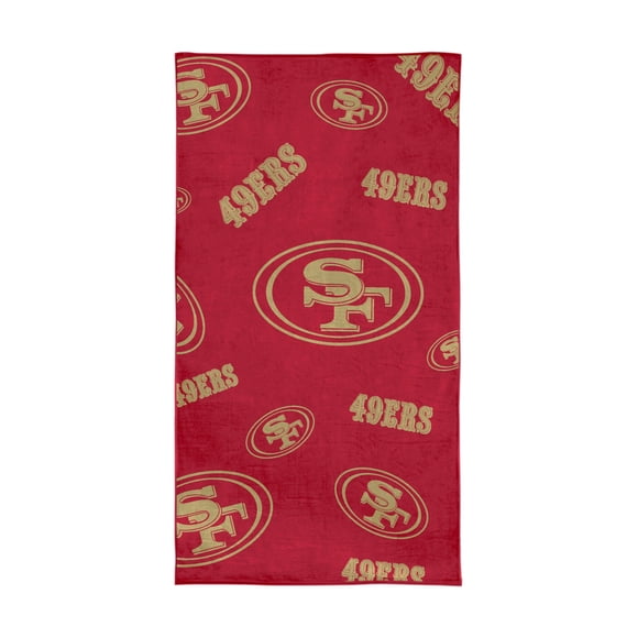Logo Brands San Francisco 49ers 38"x72" Beach Towel