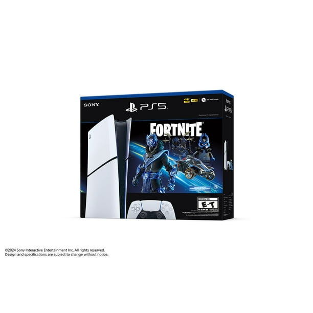 Sony PlayStation 5 Console Slim Digital Edition, Fortnite