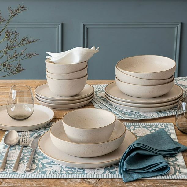Over&back 16-Piece Artisan Stoneware Dinnerware Set - Samsclub.com