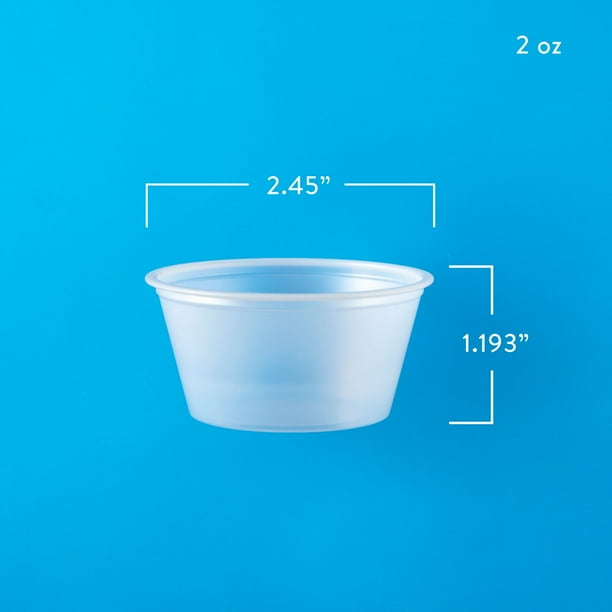Member's Mark Translucent Portion Cups 2 fl. oz., 2500 ct.