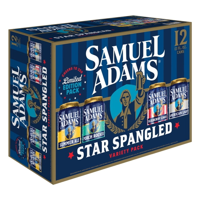 Samuel Adams Seasonal Ale and Lager Beer Variety Pack, 12 fl. oz. can, 12 pk.
