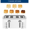 thumbnail image 5 of GE 4-Slice Stainless Steel Toaster with Extra Wide Slots, 5 of 6