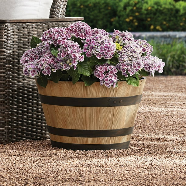 Member's Mark 22" Wine Barrel Planter - Samsclub.com