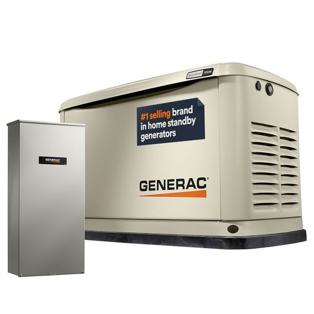 10,000 Watt Generac Standby Generator with 100 Amp Automatic Transfer  Switch - Samsclub.com