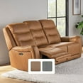 thumbnail image 1 of Member's Mark Cooper Power Reclining Leather Sofa, 1 of 10