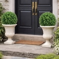 thumbnail image 3 of Artificial 15" Round Eucalyptus Balls, 2 Pack, 3 of 5