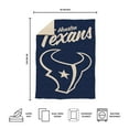 thumbnail image 5 of Logo Brands Houston Texans Luxe Dreams Throw, 60" x 80", 5 of 6