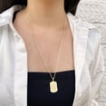 thumbnail image 5 of Lord's Prayer Pendant Necklace in 14K Gold, 5 of 7