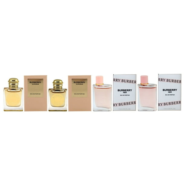 Burberry Exclusive Travel Miniature Eau De Parfum 4- Piece Set