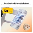 thumbnail image 2 of Roborock H60 Cordless Stick Vacuum Cleaner, 115AW Suction Power, 60-Min Runtime, Dust-Revealing LED, 2 of 9