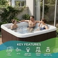 thumbnail image 5 of Lifesmart LS600DX 7-Person 65-Jet 230v Spa with 14-Jet Nozzle Turbo Blaster, 5 of 10