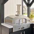 thumbnail image 5 of Range Covered L-Shape Outdoor Kitchen w/ Grill & Pizza Oven, 5 of 13