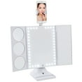 thumbnail image 4 of GloTech Cosmetic Mirror with Bluetooth Capability, LED Lights and Magnification (10x,5x,3x), 4 of 5