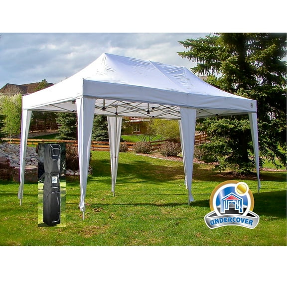 Undercover® 10’ x 20’ Premium Aluminum Canopy with Wheel-Bag
