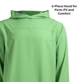 thumbnail image 3 of Habit Men's UPF 50+ UV Protection Hooded Performance Layer, 3 of 8