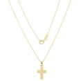thumbnail image 2 of Double Sided Cross Chain in 14K Gold, 2 of 3