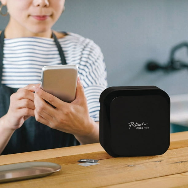 Brother P-Touch PT-P710BT CUBE Wireless Label Maker, 20 mm/s Print