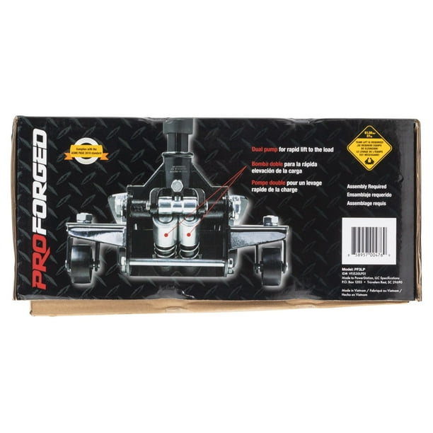 3トン フロアジャッキ PROFESSIONAL SERVICE JACK Pro Forged 3 Ton Steel Low Profile Professional Service Jack