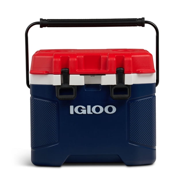 Igloo 25 QT Trailmate Cooler, Americana Red White and Blue