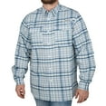 thumbnail image 3 of Habit Men's Breaking Dawn Long Sleeve 50+ UPF Fishing Shirt, 3 of 6