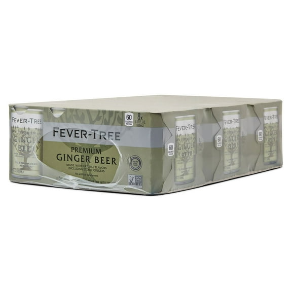 Fever-Tree Premium Ginger Beer, 150 ml can, 24 pk.