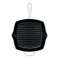 thumbnail image 3 of Le Creuset Signature Square Cast Iron Skillet Grill, 3 of 4
