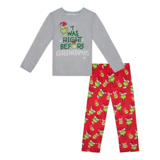 Grinch Family Sleep Men's 2-Piece Pajama Set