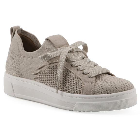 White Mountain Women's Lace-Up Sneaker