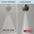 thumbnail image 5 of Delta Faucet 6-Setting Hand Shower with Cleaning Spray, 5 of 16