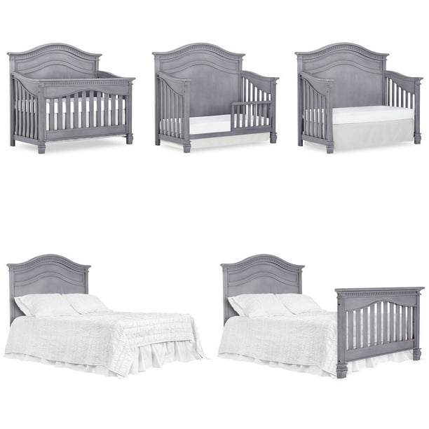 Evolur Cheyenne 5-in-1 Convertible Crib, Choose Color