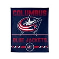 thumbnail image 1 of Logo Brands Columbus Blue Jackets 60"x70" Super Plush Blanket, 1 of 7