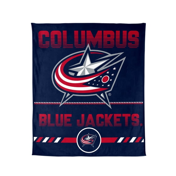 Logo Brands Columbus Blue Jackets 60"x70" Super Plush Blanket