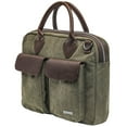 thumbnail image 5 of Renwick Canvas Briefcase with Genuine Leather Trim, Choose a Color, 5 of 10