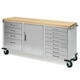 thumbnail image 1 of Seville Classics® UltraHD® 12-Drawer Rolling Workbench, 77" W x 20" D x 37.5" H, 1 of 7
