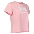 thumbnail image 2 of Under Armour Girls Big Logo Short Sleeve Tee, 2 of 4
