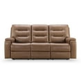thumbnail image 12 of Waylen Top-Grain 3-Piece Leather Reclining Set, 12 of 19