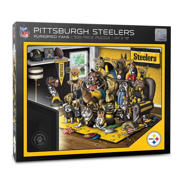 YouTheFan NFL 500 pc. Purebred Fans Puzzle, Assorted Teams