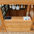 thumbnail image 4 of KidKraft Paramount Wooden Swing Set with Two Clubhouses, 4 of 10